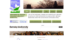Desktop Screenshot of barnsleybiodiversity.org.uk